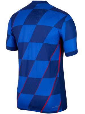 Croatia maillot extérieur uniforme de football deuxième kit de football homme haut maillot de sport coupe Euro 2024